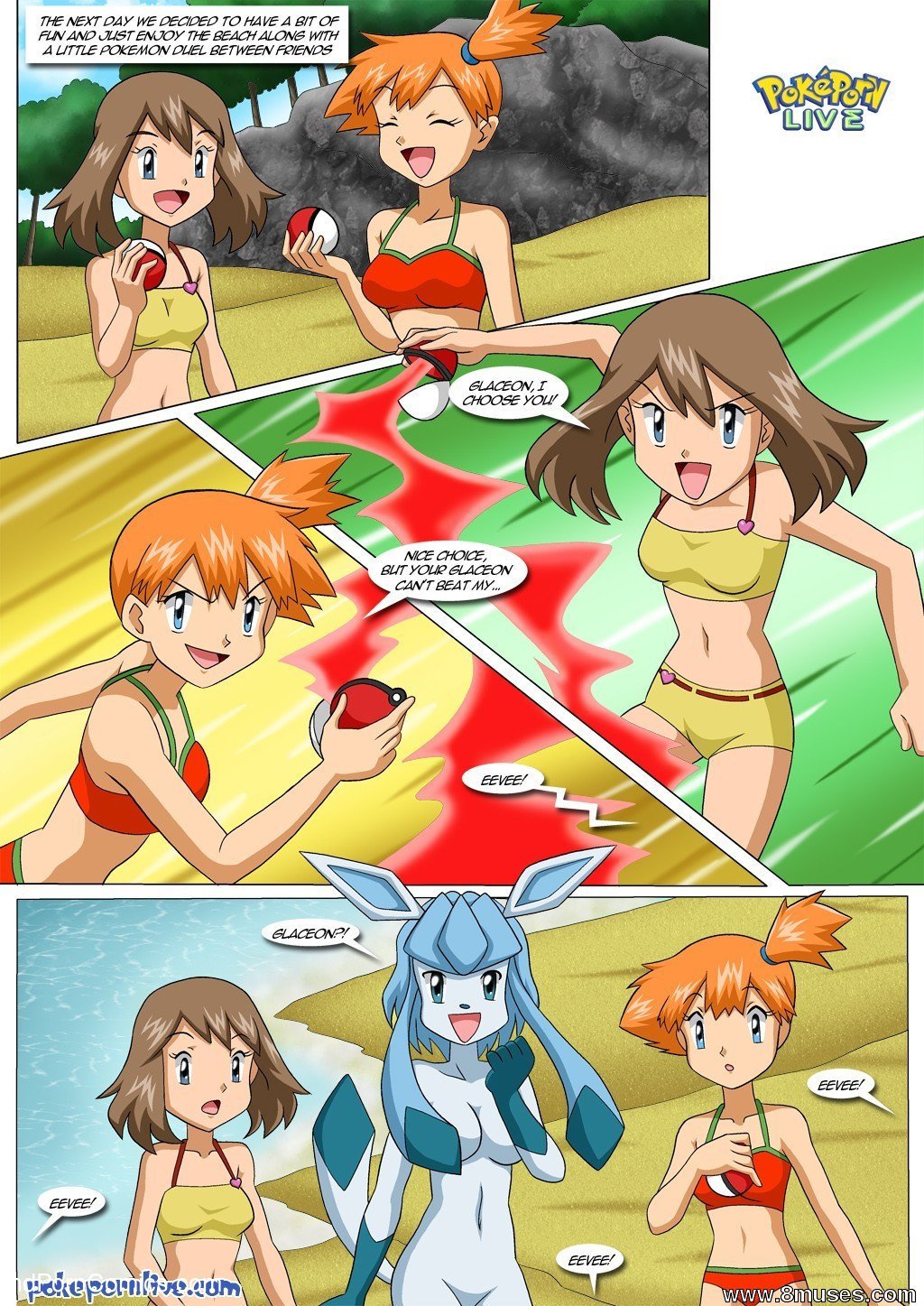 FUN TIMES ON THE BEACH - PORNCOMICS3 free sex comic